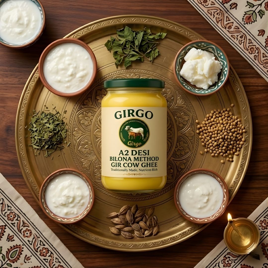 A2 Bilona Ghee — Traditional Hand-Churned Gir Cow Ghee