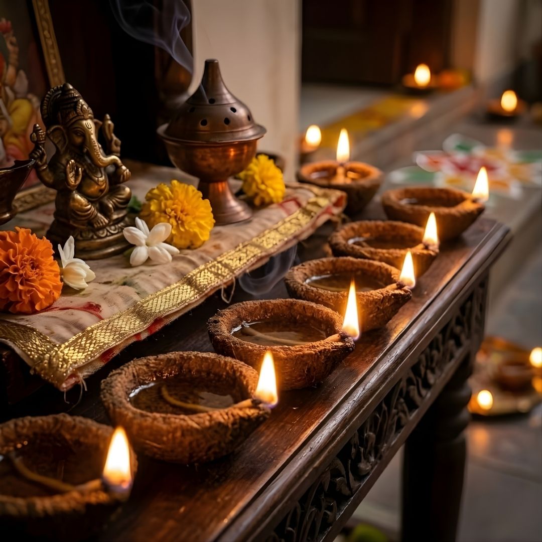 GirGo Cow Dung Diyas — Handmade Gir Gomaya Diyas