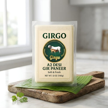 GirGo A2 Desi Paneer — Fresh, Preservative-Free Gir Cow Paneer