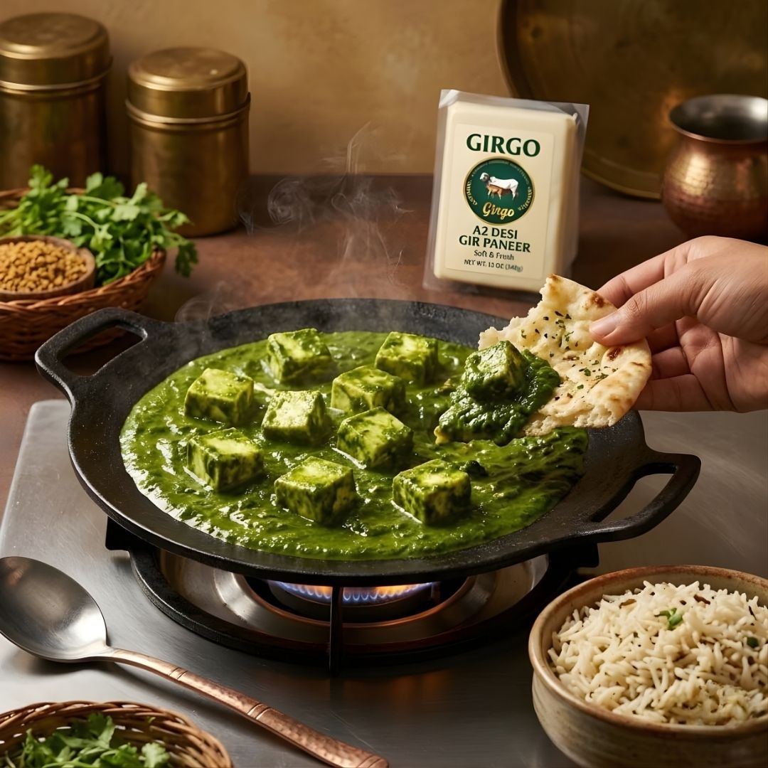 GirGo A2 Desi Paneer — Fresh, Preservative-Free Gir Cow Paneer
