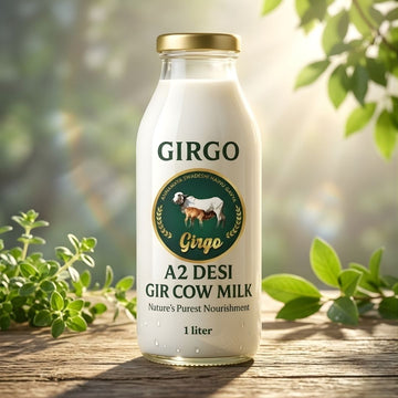 GirGo A2 Raw Milk — Fresh Gir Cow Milk Delivered Daily in Bengaluru